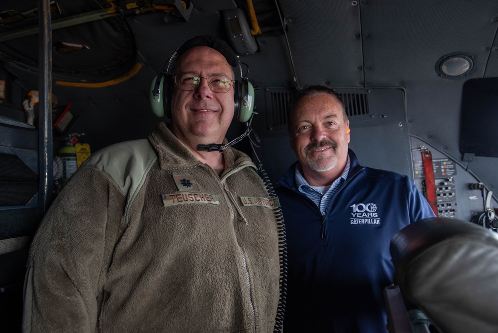 182nd Airlift Wing hosts ESGR Boss Lift May 7, 2025