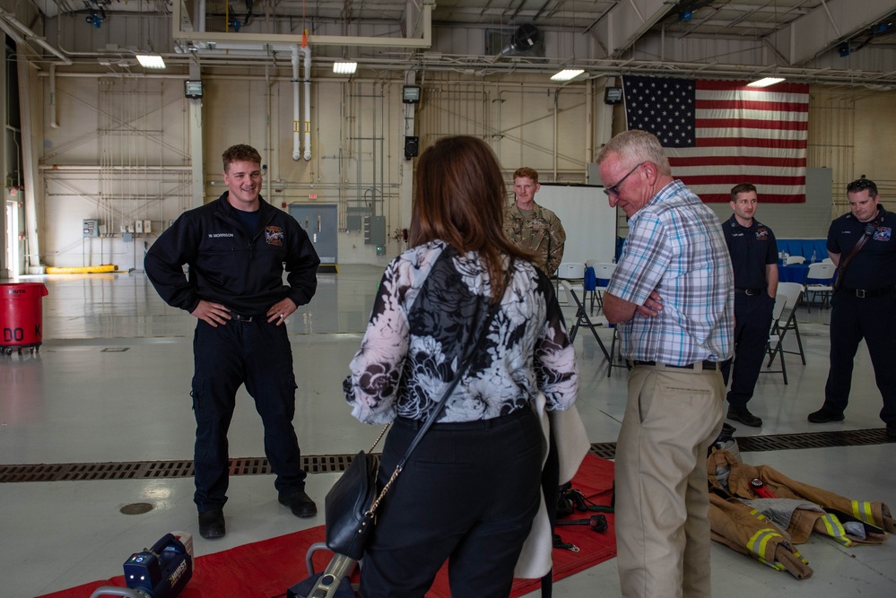 182nd Airlift Wing hosts ESGR Boss Lift May 7, 2025
