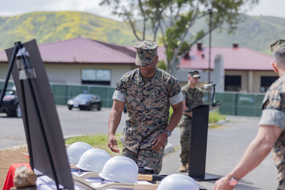 Camp San Mateo 62 Area MCX Groundbreaking Ceremony