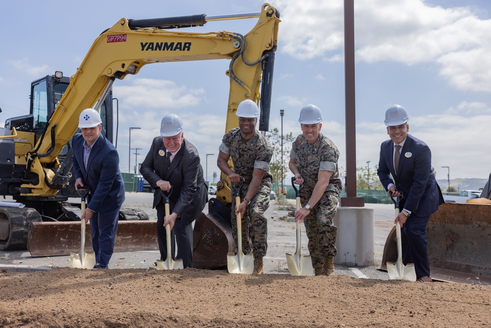 Camp San Mateo 62 Area MCX Groundbreaking Ceremony