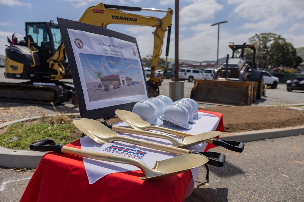 Camp San Mateo 62 Area MCX Groundbreaking Ceremony
