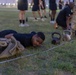 13th Armored Corps Sustainment Command Soldiers conduct an Army Combat Fitness Test