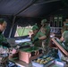 Hot meals in the field during Exercise Lethal Stack