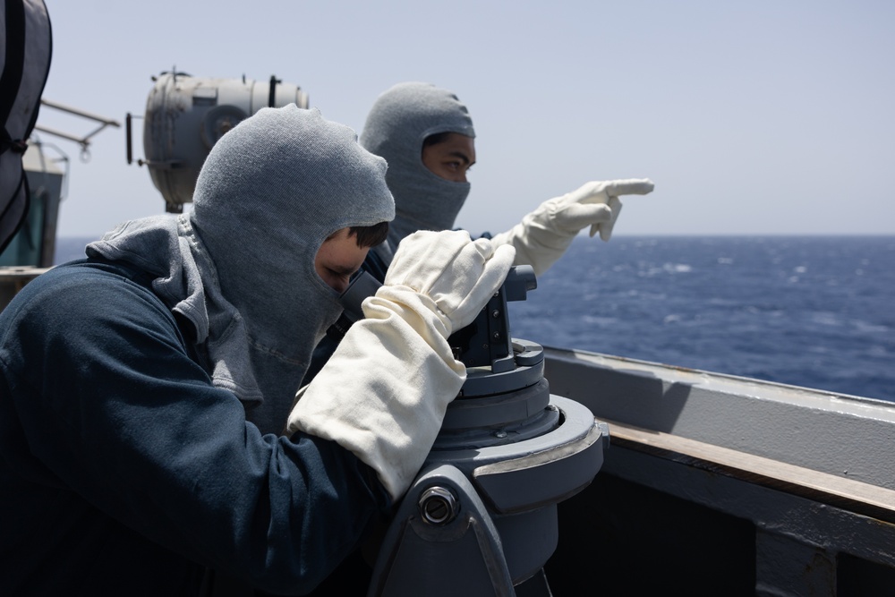 USS Oscar Austin (DDG 79) Conducts General Quarters Drills