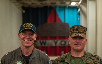 MARFORCOM Visits USS New York, Recounts 9/11 Experience