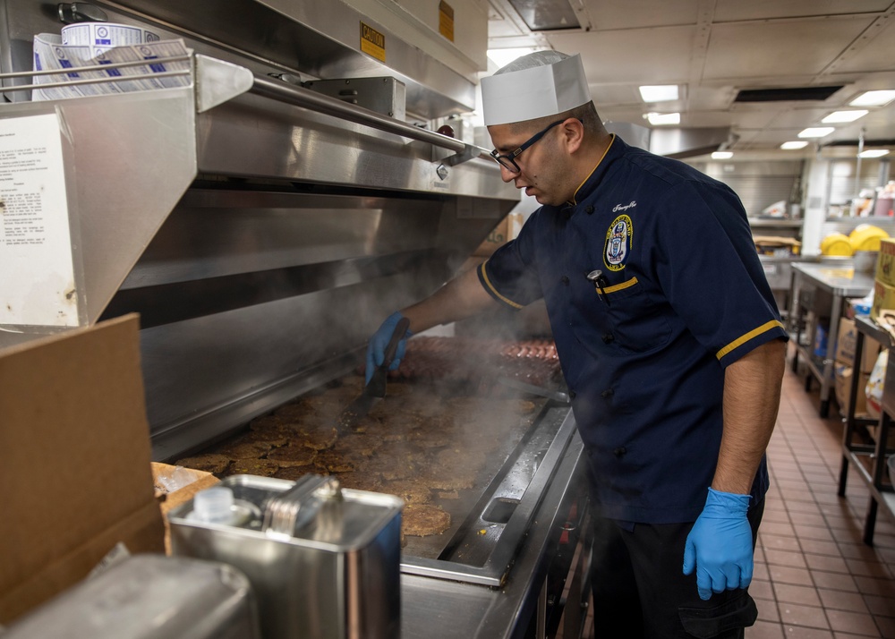 Makin Island Galley Operations