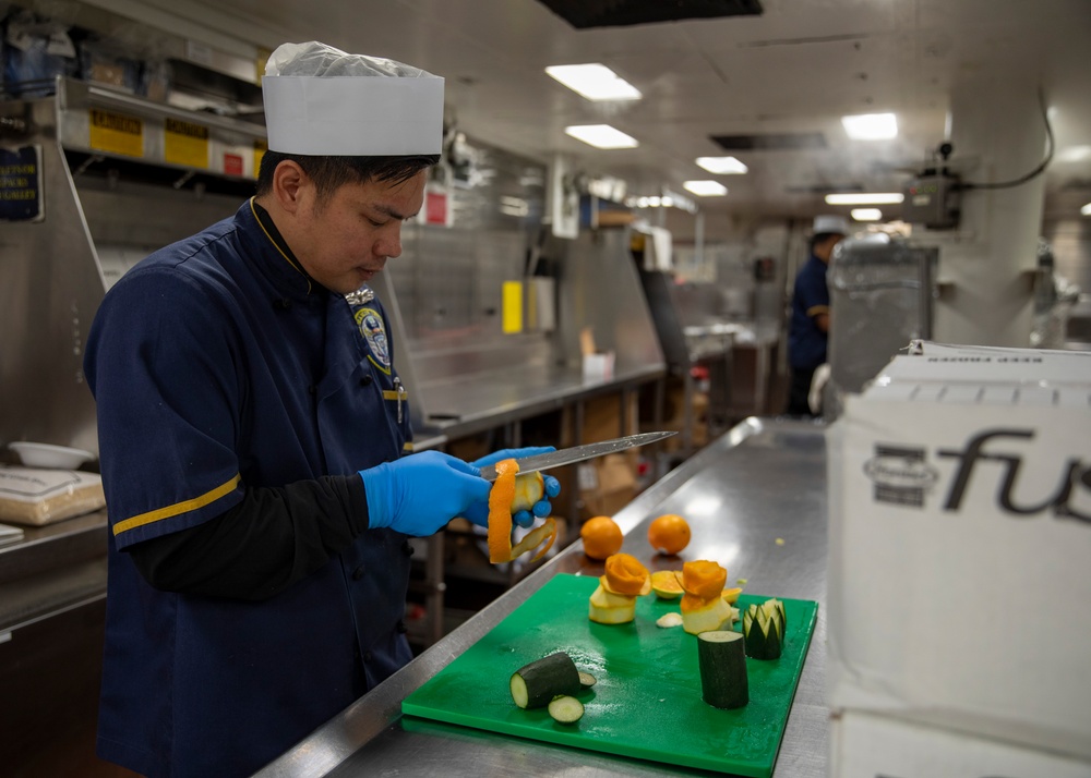 Makin Island Galley Operations