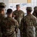 U.S. Army Col. Charles Green visits Soldiers at the southern border
