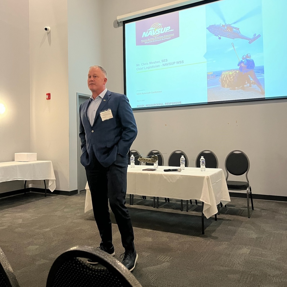 NAVSUP WSS Chief Logistician Addresses NDIA Conference