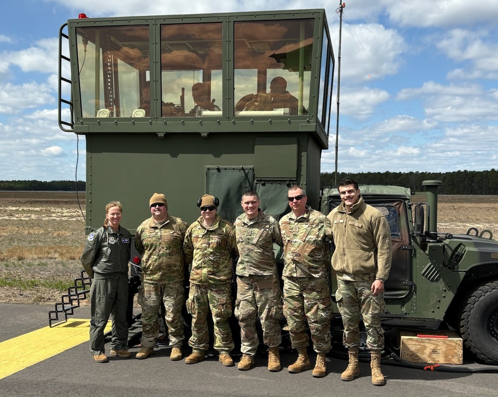 Total Force team deploys mobile control tower