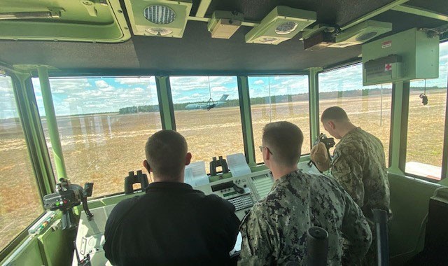 Total Force team deploys mobile control tower