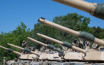 Abrams Main Battle Tank Live-Fire Training