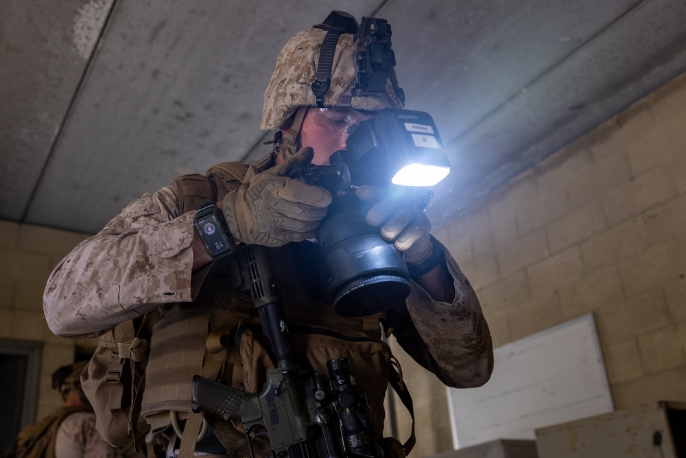 3rd Bn., 1st Marines conducts day, night raids during EOTG raid leaders course