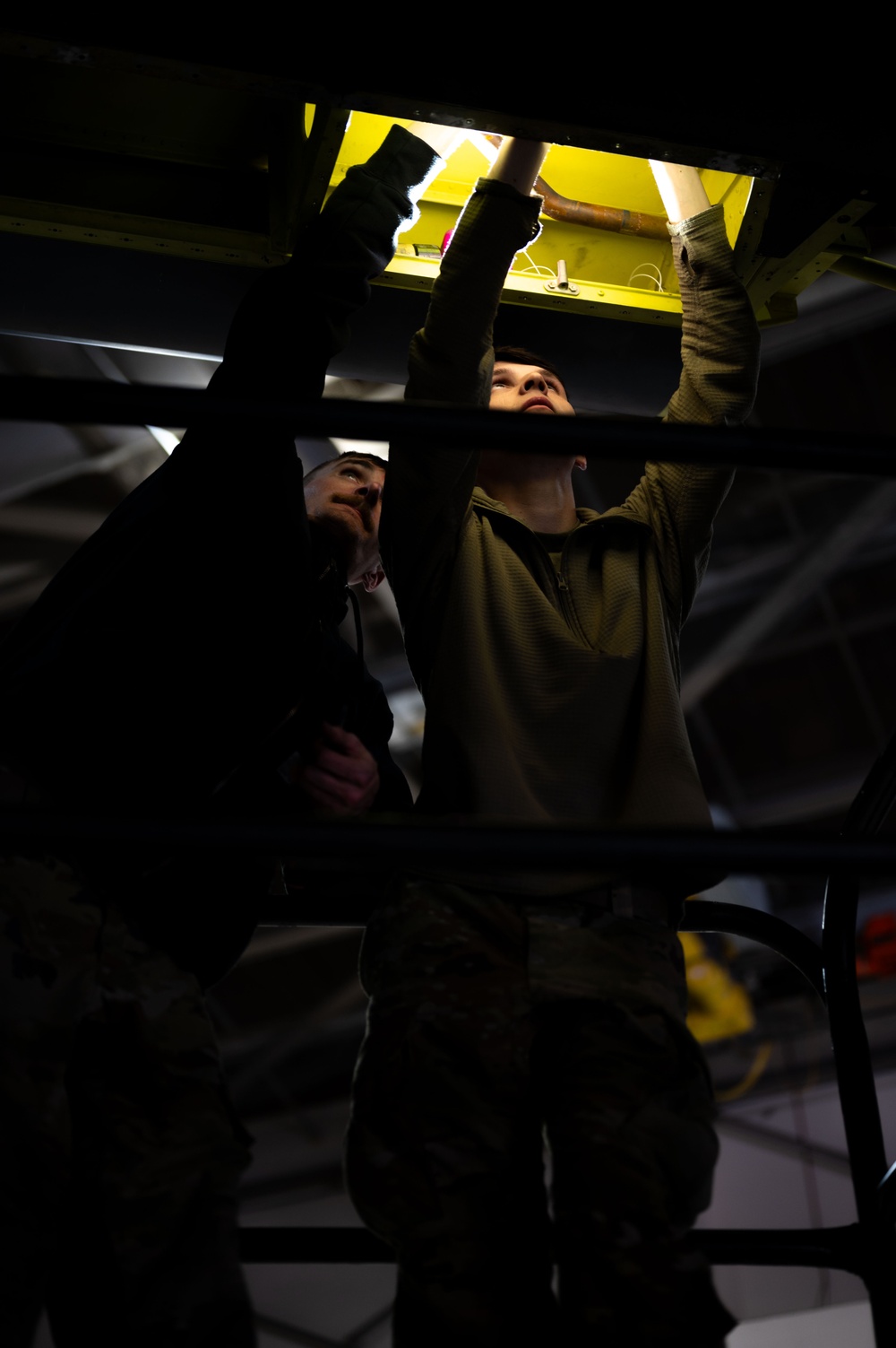 Maintaining the Mission: Minot Airmen Conduct Critical Work on B-52H Stratofortress