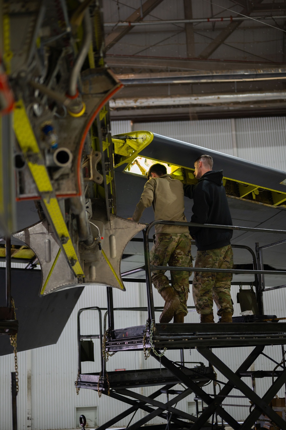 Maintaining the Mission: Minot Airmen Conduct Critical Work on B-52H Stratofortress
