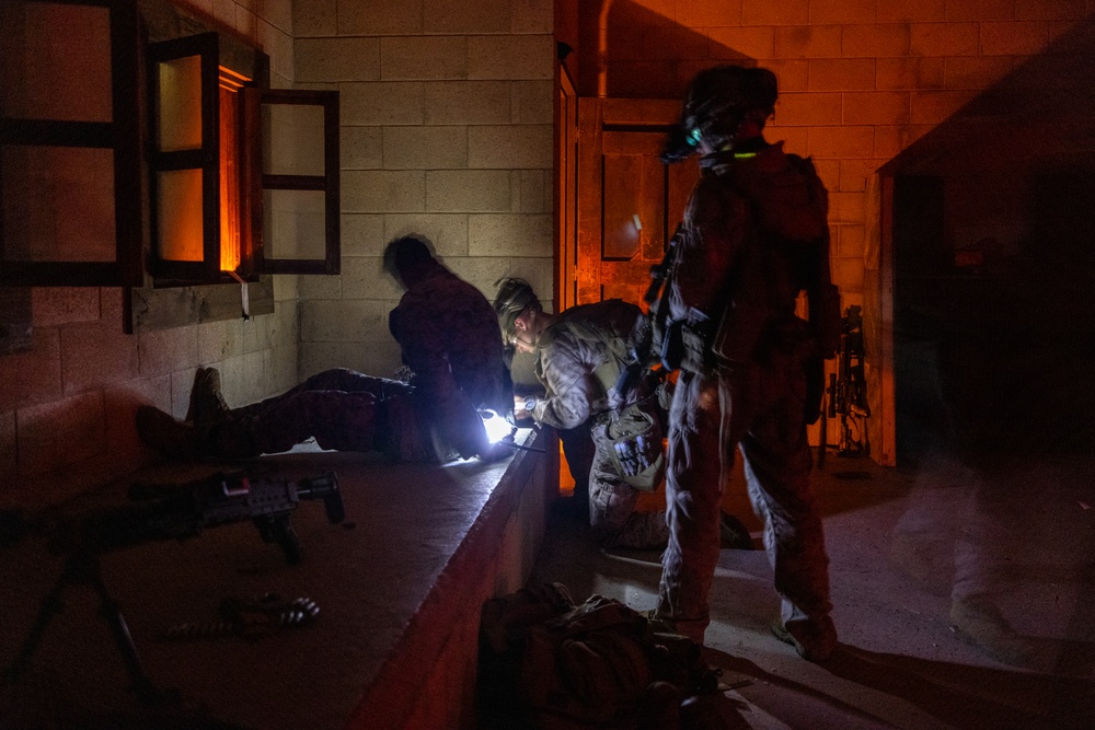 3rd Bn., 1st Marines conducts day, night raids during EOTG raid leaders course