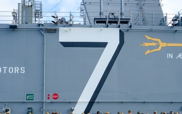 CRTS-2 and CRTS-6 Shipboard Familiarization Aboard USS Tripoli (LHA 7)