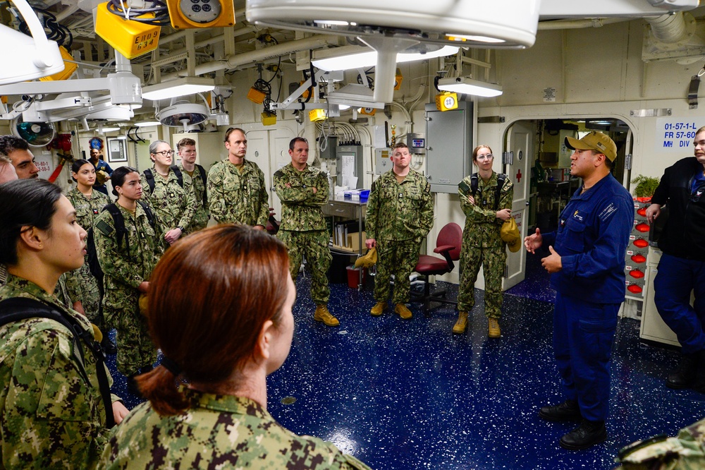 CRTS-2 and CRTS-6 Shipboard Familiarization Aboard USS Tripoli (LHA 7)