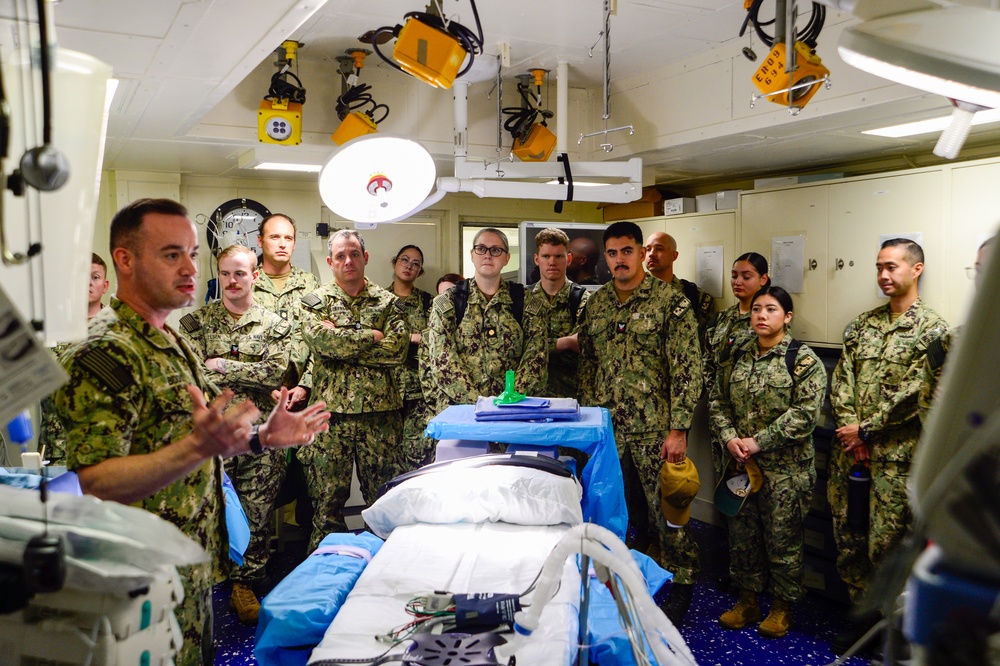 CRTS-2 and CRTS-6 Shipboard Familiarization Aboard USS Tripoli (LHA 7)