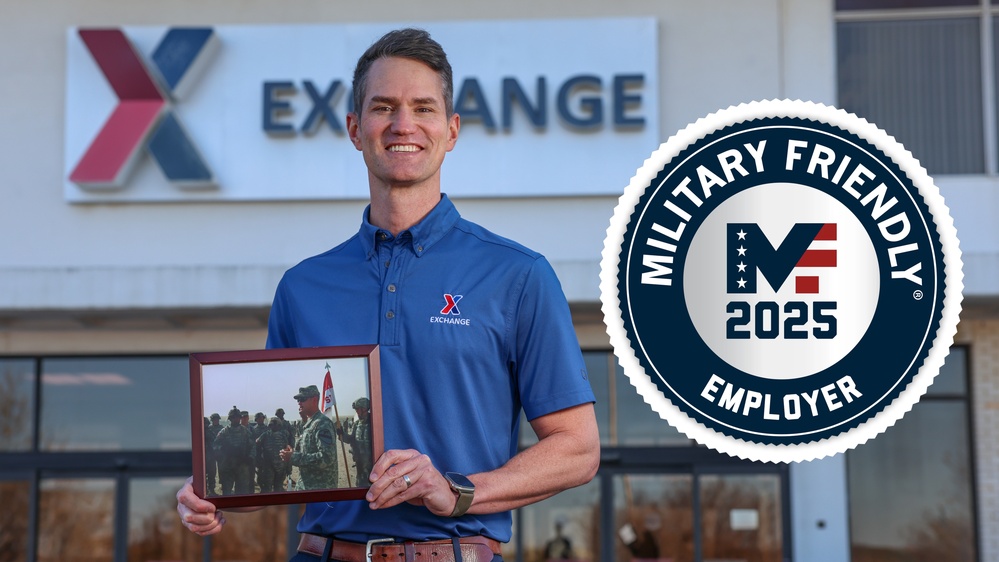 Exchange Earns Military Friendly® Employer Designation for Commitment to Military Community