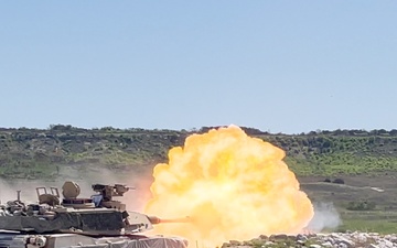 Abrams Main Battle Tank Live-Fire Training