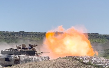 Abrams Main Battle Tank Live-Fire Training