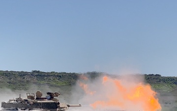 Abrams Main Battle Tank Live-Fire Training
