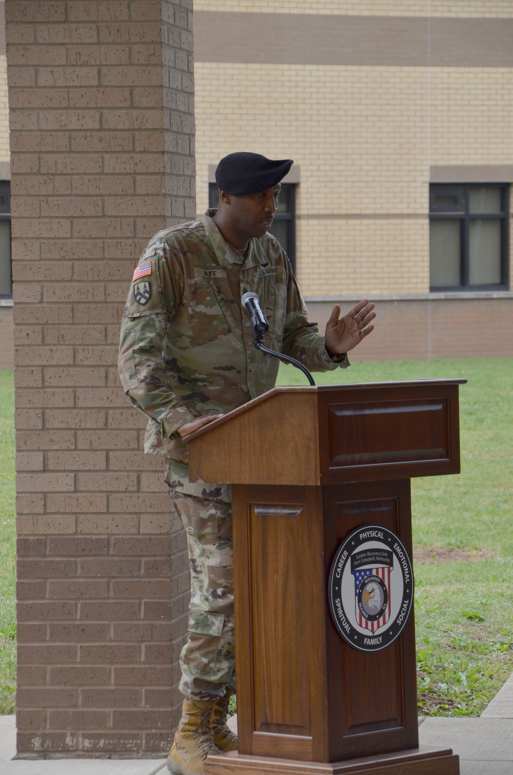 Soldier Recovery Unit Assumption of Responsibility