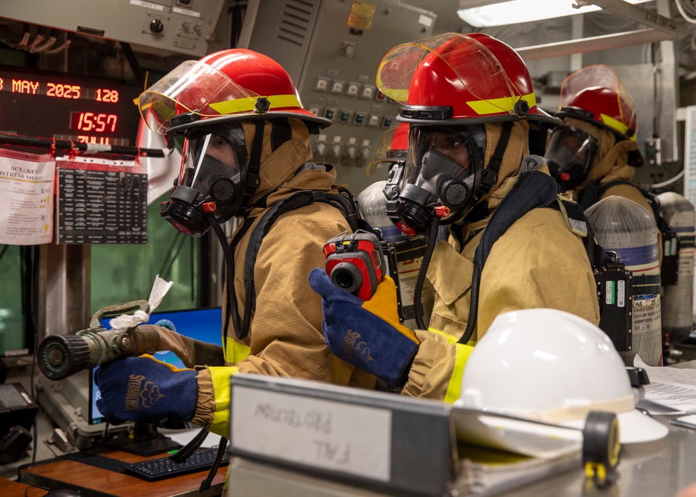 Makin Island Damage Control Drill
