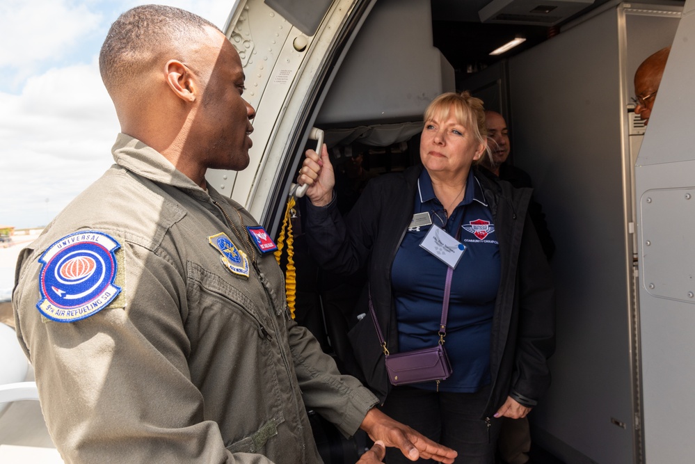 Travis hosts Honorary Commanders OG Tour