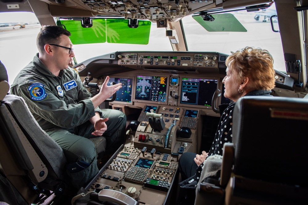 Travis hosts Honorary Commanders OG Tour