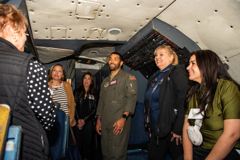 Travis hosts Honorary Commanders OG Tour