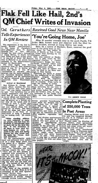 This Month in Fort McCoy History — May