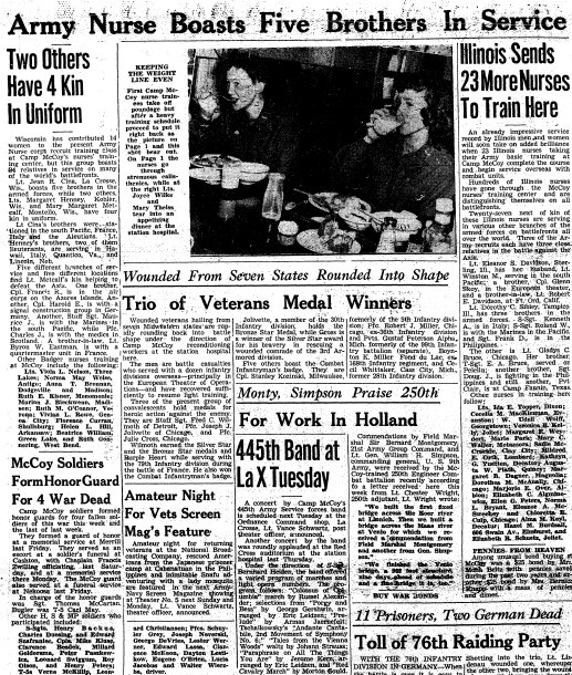 This Month in Fort McCoy History — May