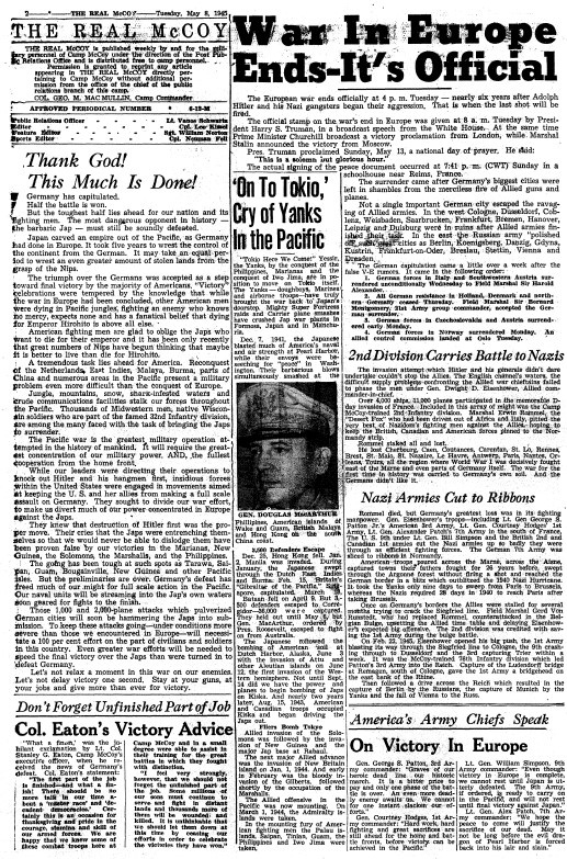 This Month in Fort McCoy History — May