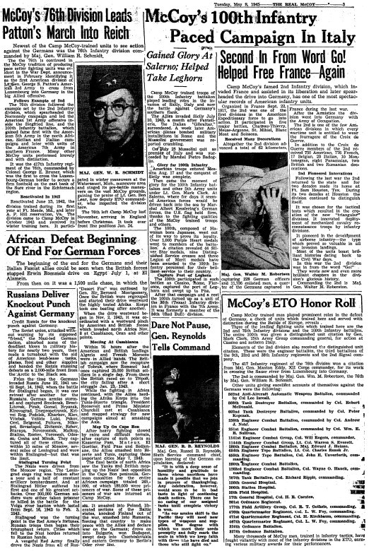 This Month in Fort McCoy History — May