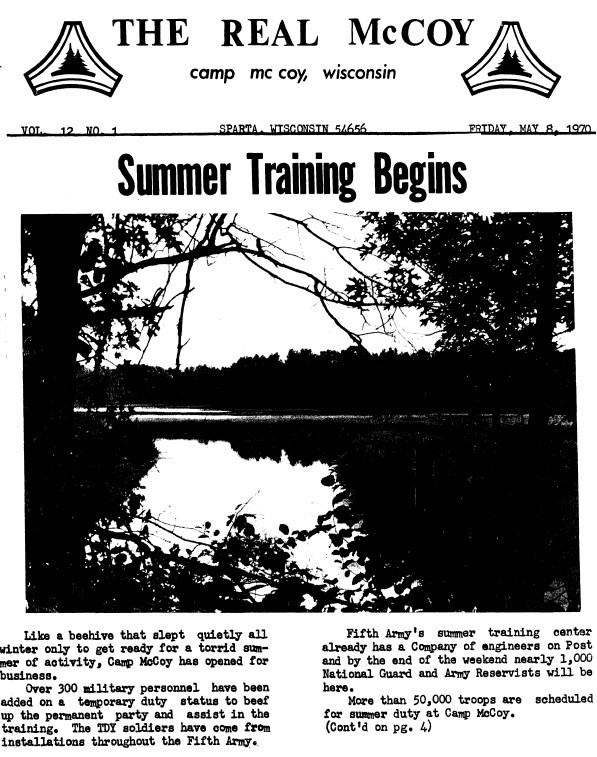 This Month in Fort McCoy History — May