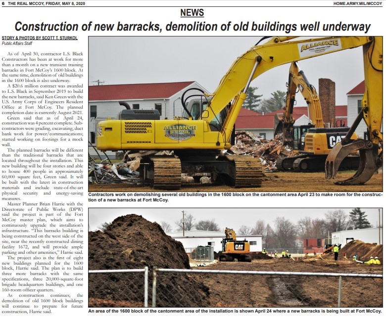 This Month in Fort McCoy History — May