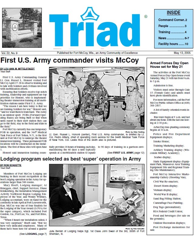 This Month in Fort McCoy History — May
