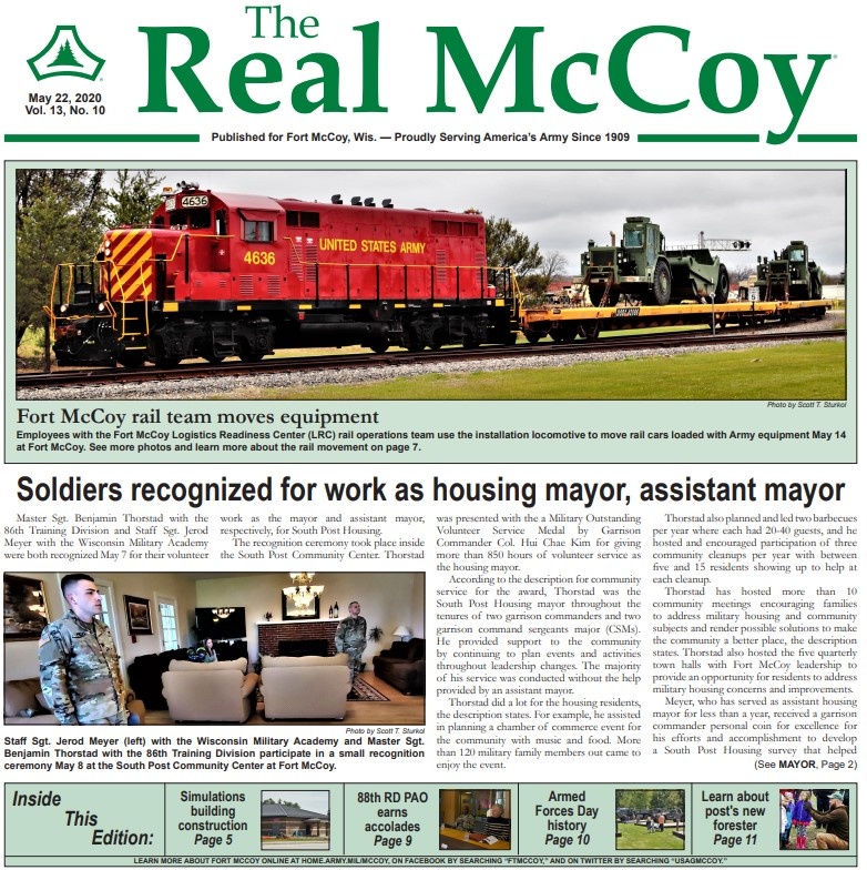 This Month in Fort McCoy History — May
