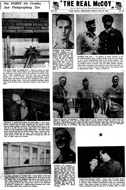 This Month in Fort McCoy History — May