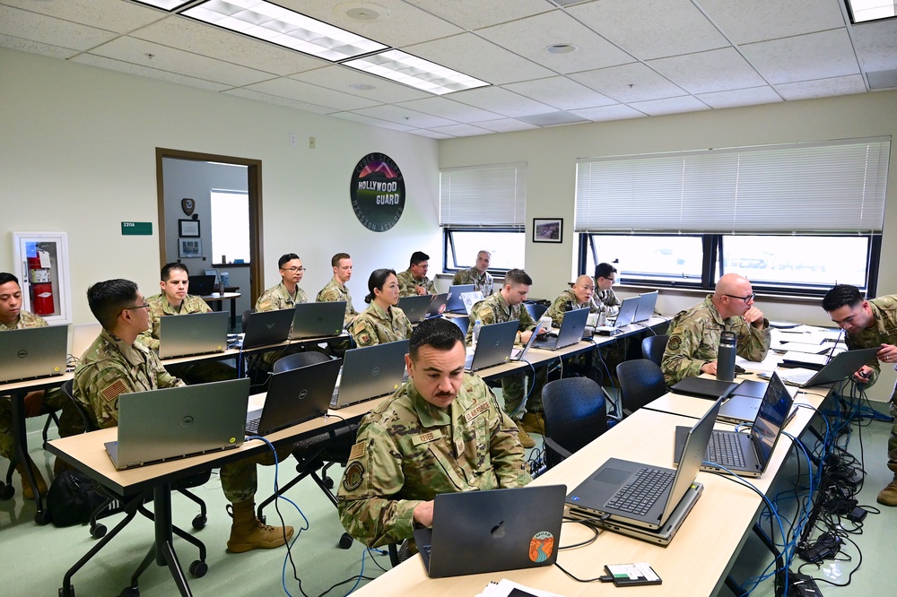 261st COS Airmen prepare for cyber attacks through mission qualification training