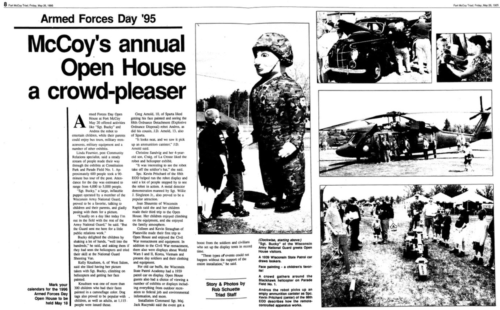 This Month in Fort McCoy History — May