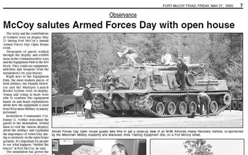 This Month in Fort McCoy History — May