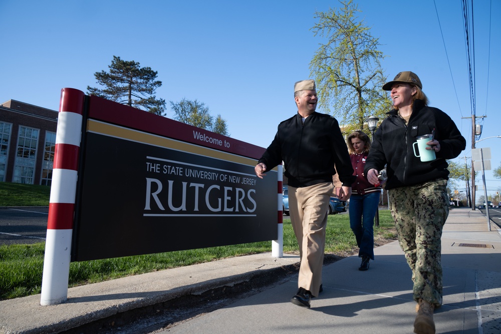 NAVSUP Command Master Chief speaks at Rutgers University