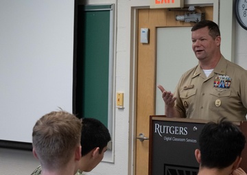 NAVSUP Command Master Chief speaks at Rutgers University