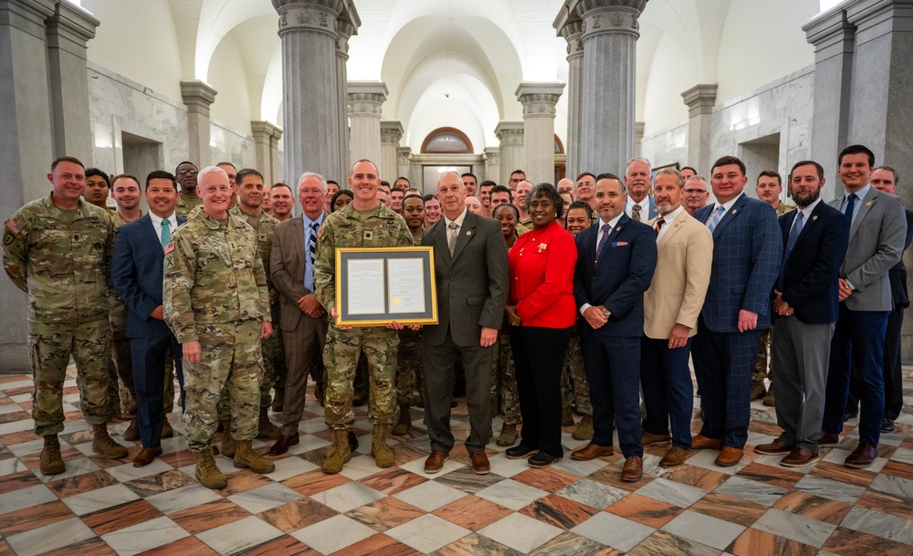 SCARNG aviation recognized at SC State House