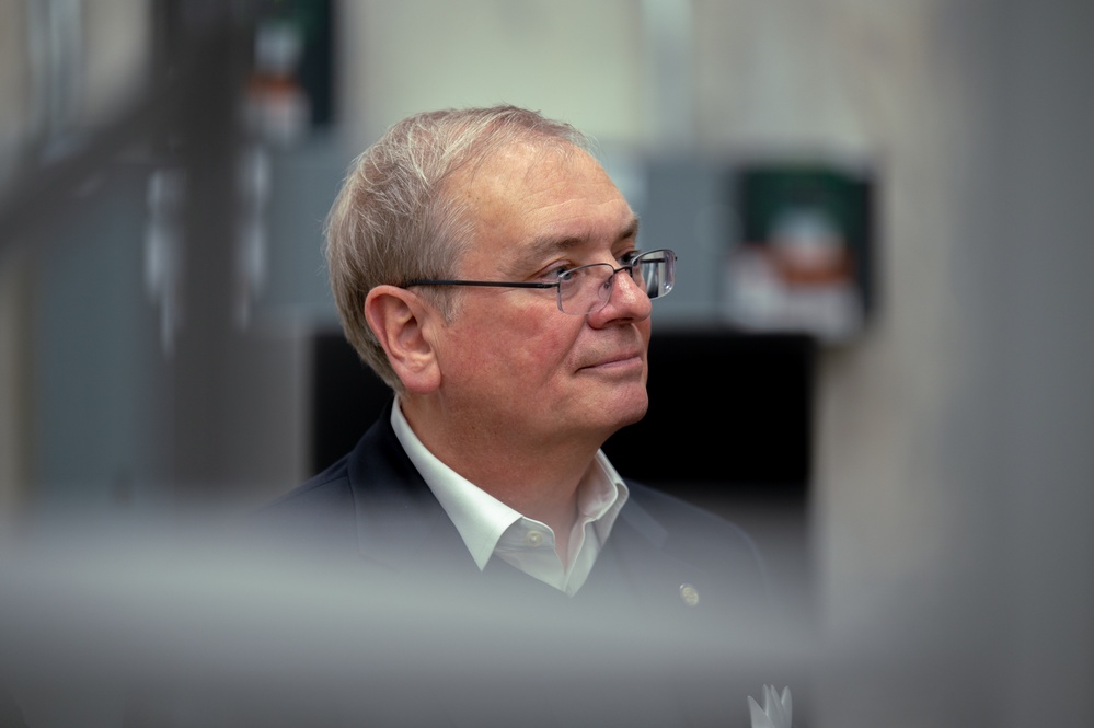 Honorable Thomas Summers vists F.E. Warren