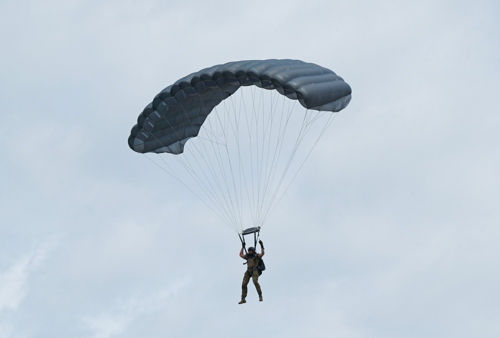 106th Rescue Wing Pararescuemen Conduct Jump Training