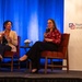 Courtney Power, NextFlex deputy director of education and workforce development, speaks during the Education Support for Military Families panel at the 2025 New Mexico Legislators Retreat